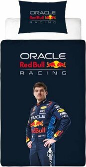 69188 Oracle Red Bull Racing - Max Verstappen - Dekbedovertrek - 1 persoons 