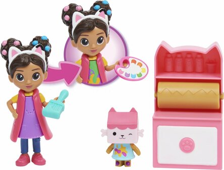 74160 Gabby&#039;s Poppenhuis - Knutsel Speelset met Gabby &amp; Babykitty