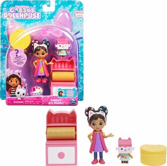 74160 Gabby&#039;s Poppenhuis - Knutsel Speelset met Gabby &amp; Babykitty