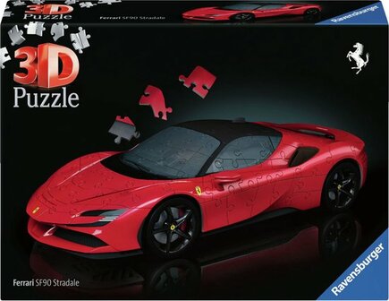 115761 Ravensburger 3D Puzzel Ferrari SF 90 Stradale 108 stukjes