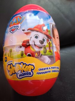 49141 Paw Patrol Shaker Ei Rood