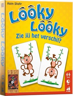 22936 999 Games Looky Looky:Zie je het verschil? Kaartspel