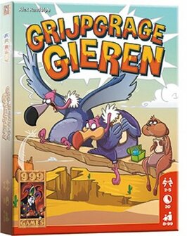 76120 999 Games grijpgrage gieren kaartspel