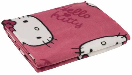 37342 Hello Kitty Fleecedeken 130x150cm