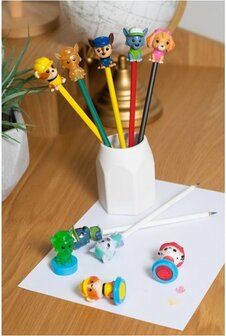 76737 Paw Patrol  Potlood Topper 4cm Bops-N-Tops