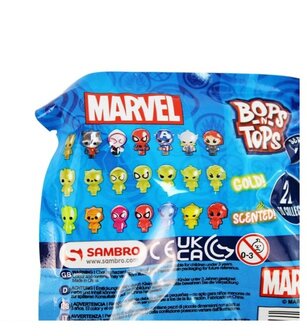 74917 Marvel Potlood Topper 4cm Bops-N-Tops