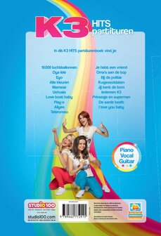 72915 Boek K3 Partiturenboek