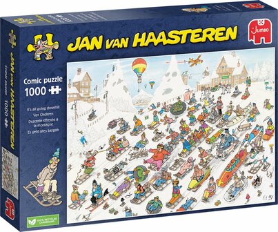 00250 Jumbo Puzzel Jan van Haasteren Van Onderen! 1000 stukjes