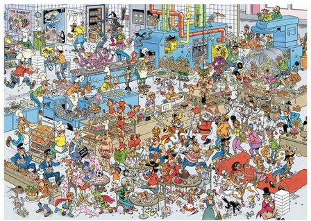 18446 Jumbo Puzzel Jan van Haasteren de Bakkerij 2000 stukjes