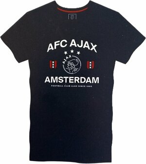 90870 Ajax T-shirt  Maat 116-122 Donkerblauw