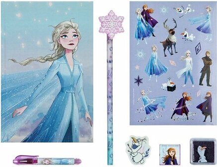 13144 Disney Frozen Creatieve Notitieboek Set met Accessoires