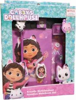 16176 Gabby`s Dollhouse Creatieve Notitieboek Set met Accessoires