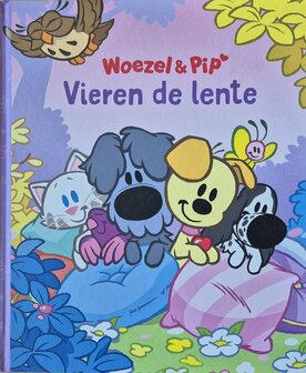 52538 Woezel en Pip Boek Vieren de Lente