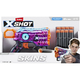 31920 Zuru X-Shot Skins Dart Blaster (8 darts) ( verschillende uitvoeringen)