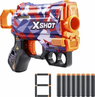 31920 Zuru X-Shot Skins Dart Blaster (8 darts) ( verschillende uitvoeringen)