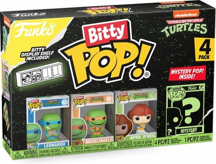 15072 Funko Bitty Pop!  Teenage Mutant Ninja Turtles 2cm