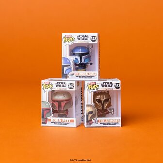 54514 Funko Bitty Pop!  Star Wars Mandalorian 2cm