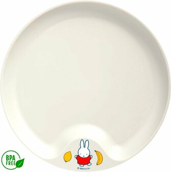 12412 Mepal Nijntje Kinderbord Mio BPA-vrij 22 x 2 cm