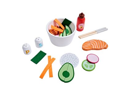 22798 Playing Kids Houten Pokebowl Set