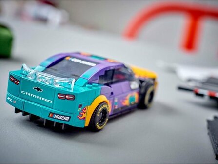 76935 LEGO&reg; Speed Champions NASCAR&reg; Next Gen Chevrolet Camaro ZL1