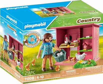 71308 PLAYMOBIL Country Kippenhok