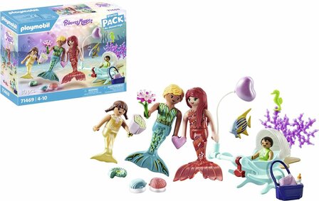 71469 PLAYMOBIL Starter Pack Zeemeerminfamilie