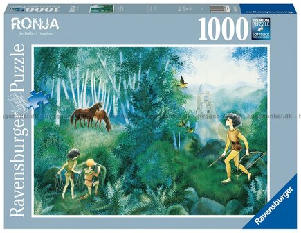 168941 Ravensburger Puzzel Ronja the Robber&#039;s Daugther 1000 stukjes
