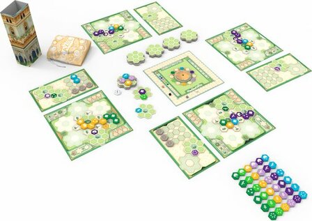 42015 Next Move Games  Azul Tuin van de Koningin  Bordspel