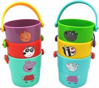 65333 Peppa Pig Emmers Stapelen 6 stuks