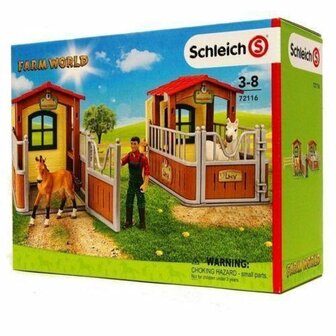 72116 Schleich Bezoek de open stal