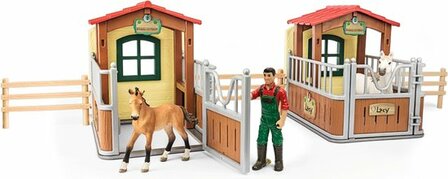 72116 Schleich Bezoek de open stal