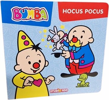 48460 Bumba Boek Hocus Pocus  14 pagina&#039;s Hardcover