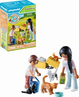 71309 PLAYMOBIL Country Kattenfamilie