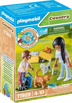 71309 PLAYMOBIL Country Kattenfamilie