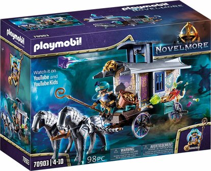 70903 PLAYMOBIL Novelmore Violet Vale handelskoets