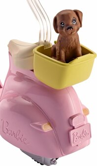 32866 Barbie Scooter Met Hondje
