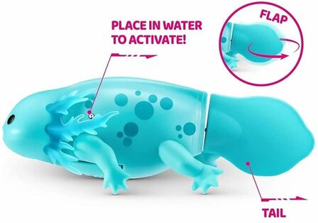 46078 Pets Alive Swimming Axolotls Zwemt Automatisch Groen/blauw