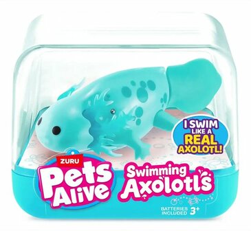 46078 Pets Alive Swimming Axolotls Zwemt Automatisch Groen/blauw