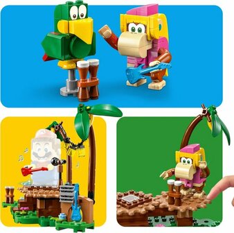 71421 LEGO Super Mario Uitbreidingsset: Dixie Kongs Jungleshow