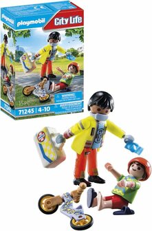 71245  PLAYMOBIL City Life Verpleegkundige met Pati&euml;nt