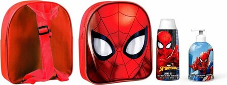 90078 Marvel Spiderman Rugtas incl. Shower Gel en Handzeep