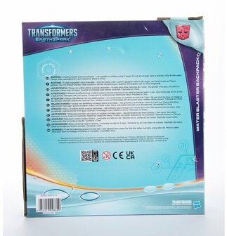 98609 Hasbro Waterpistool Backpack Transformers