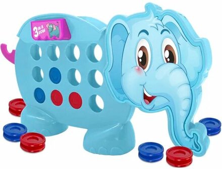 16236 RubyToys Elephant Tail 3-Op-Een-Rij