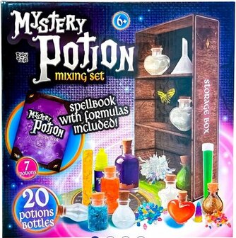 15376 Mystery Potion Mixing Set  20 Toverdrankflesjes, 7 Verschillende Toverdrankjes  incl. Recepten en Toverboek