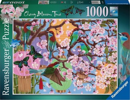 167647 Ravensburger Puzzel Kersenboom in bloei 1000 stukjes