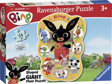 055630 Ravensburger Puzzel Bing en Vriendjes 24 stukjes