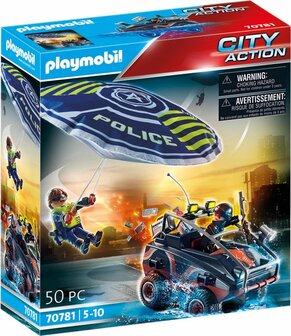 70781 PLAYMOBIL City Action Politieparachute