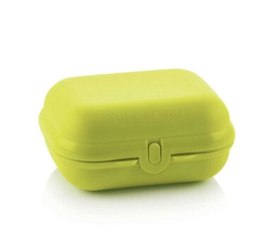 79302 Tupperware Eco Snackdoos Large Geel/groen