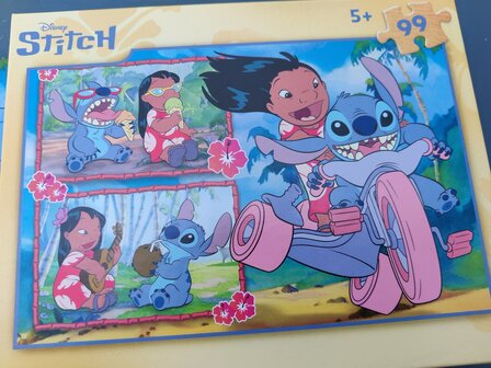 19751 Disney Stitch&nbsp; Puzzel&nbsp; 99 stukjes