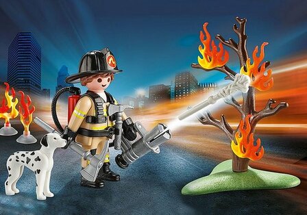 70310 Playmobil City Action Fire Rescue Carry Case